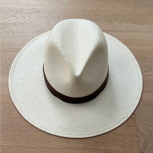 Janessa Leone Michon Packable Hat with Brown Band